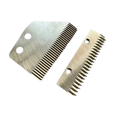 Rett serrated skjæreblad